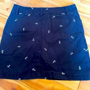 Christopher banks, petite size 8 nautical skirt